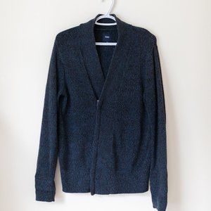 Mens size Small Gap Cardigan Navy Blue Knit